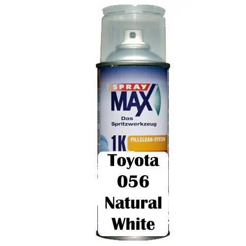 Auto Touch Up Spray Can For Toyota 056 Natural White Land Cruiser Colour 1
