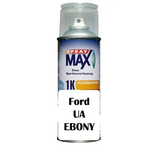 Automotive Touch Up Spray Paint Can Ford Ua Ebony Colour 1