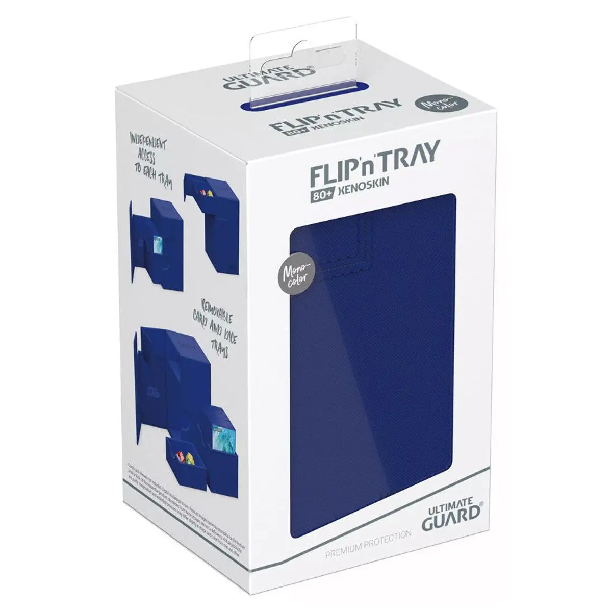 Deck Box: Flip`N`Tray: 80+: Blue 1
