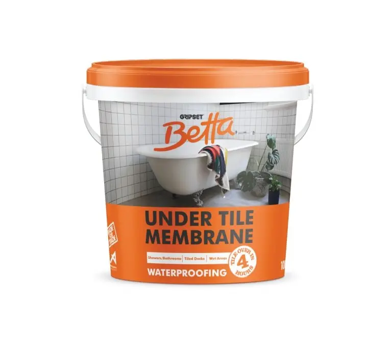 Gripset Betta Undertile Membrane 1Lt Showers Bathrooms Tiled Decks Wet Areas 1