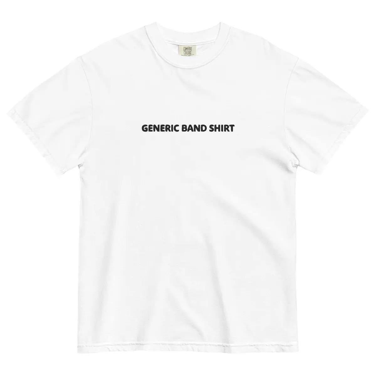 Generic Band Shirt - White 1