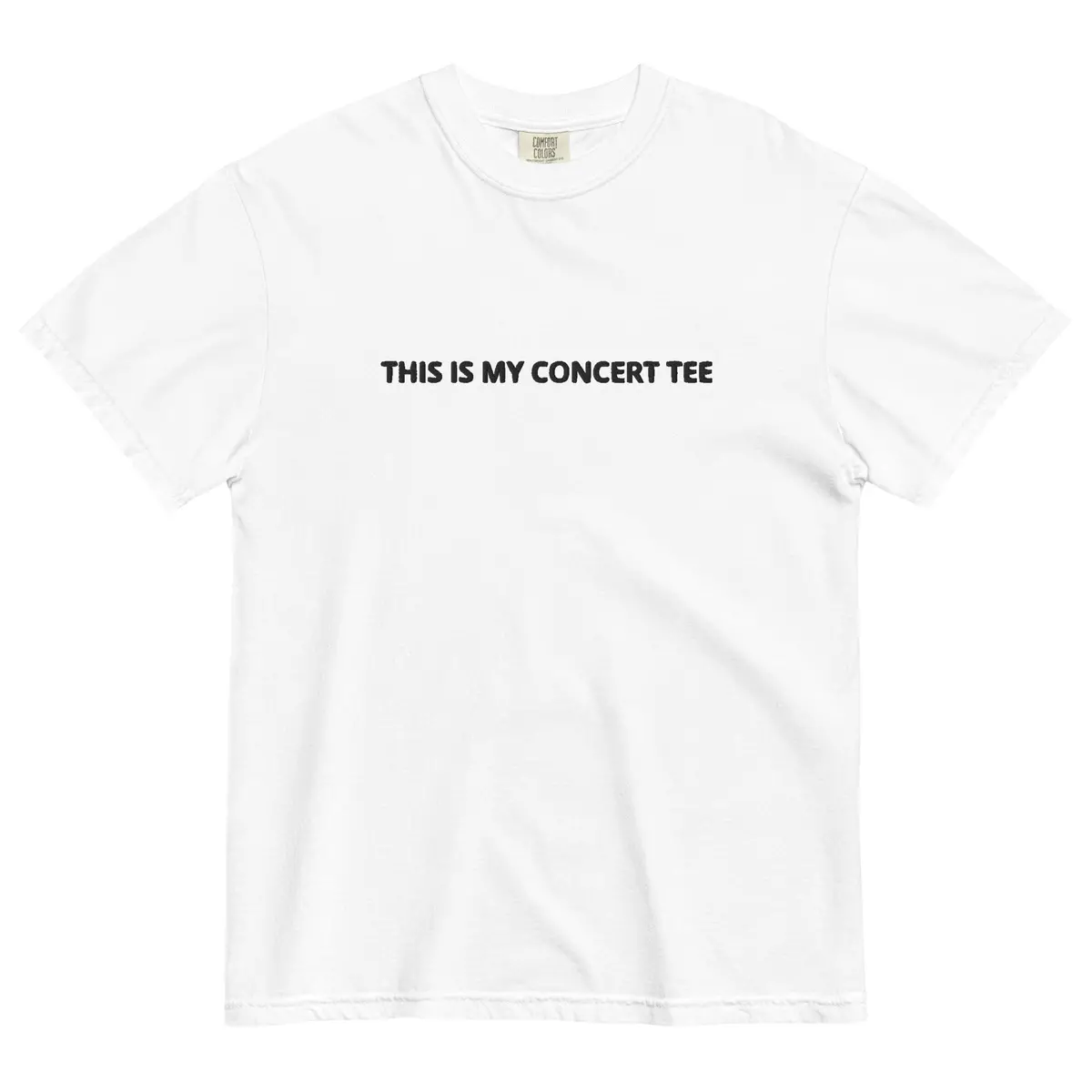 This Is My White Concert Tee 1