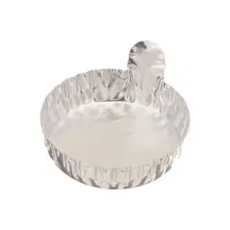 Weighing Dishes, Aluminum, 2.75" Diameter X 5/8"High, Pkg Of 100 1