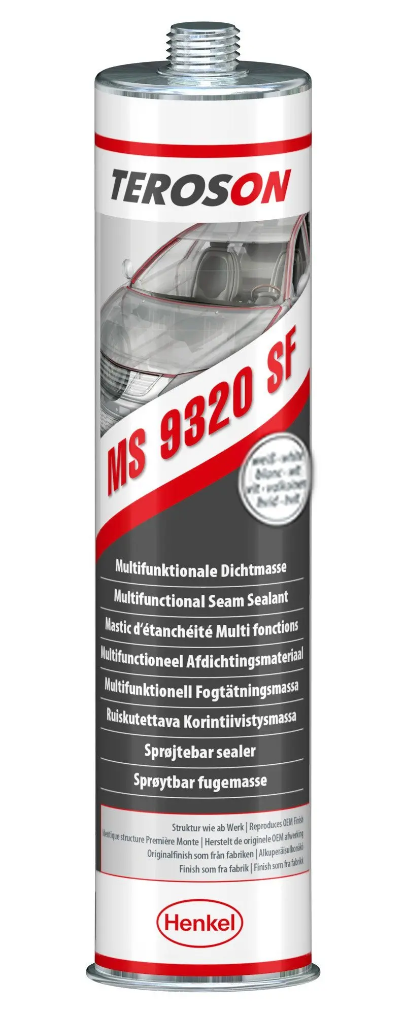 Teroson Ms 9320 Multi-Functional Seam Sealant Adhesive Polymer 300Ml White 1