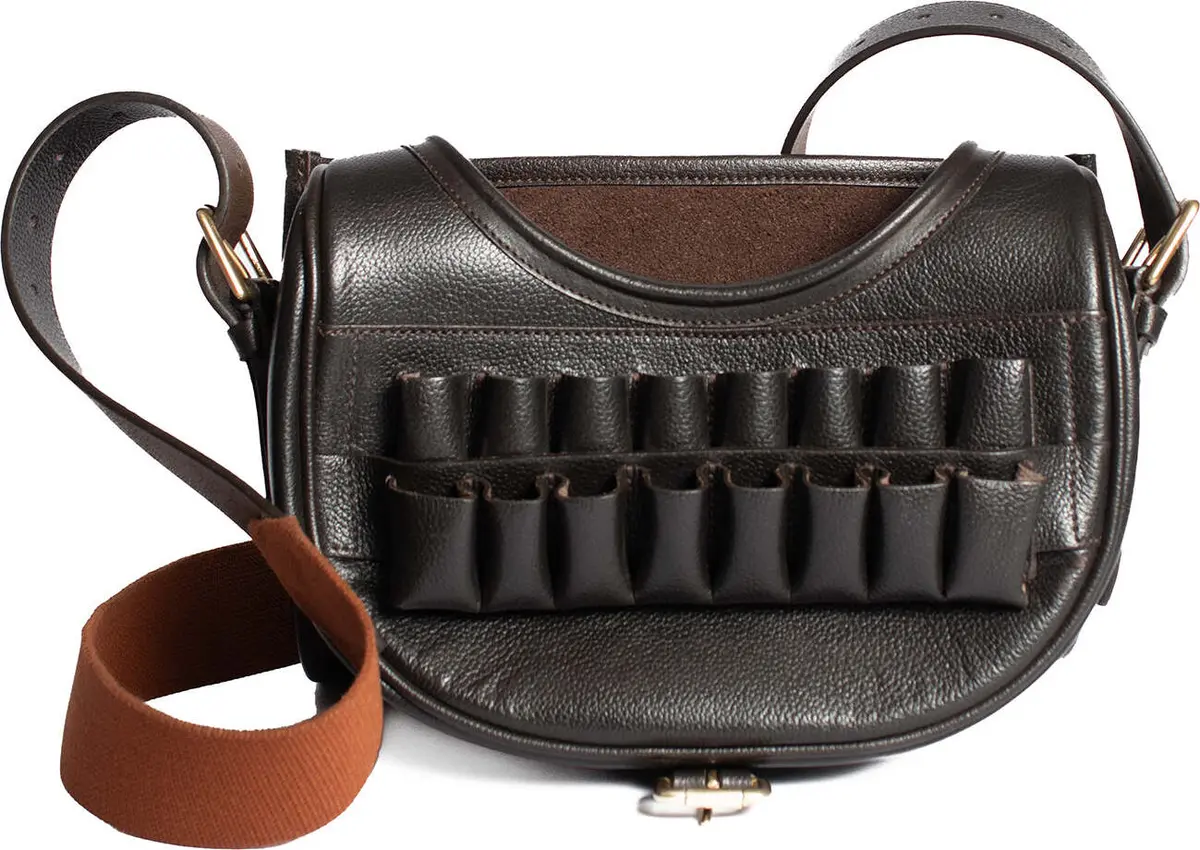 Gmk Wickham Leather Loaders Bag - Dark Brown 1