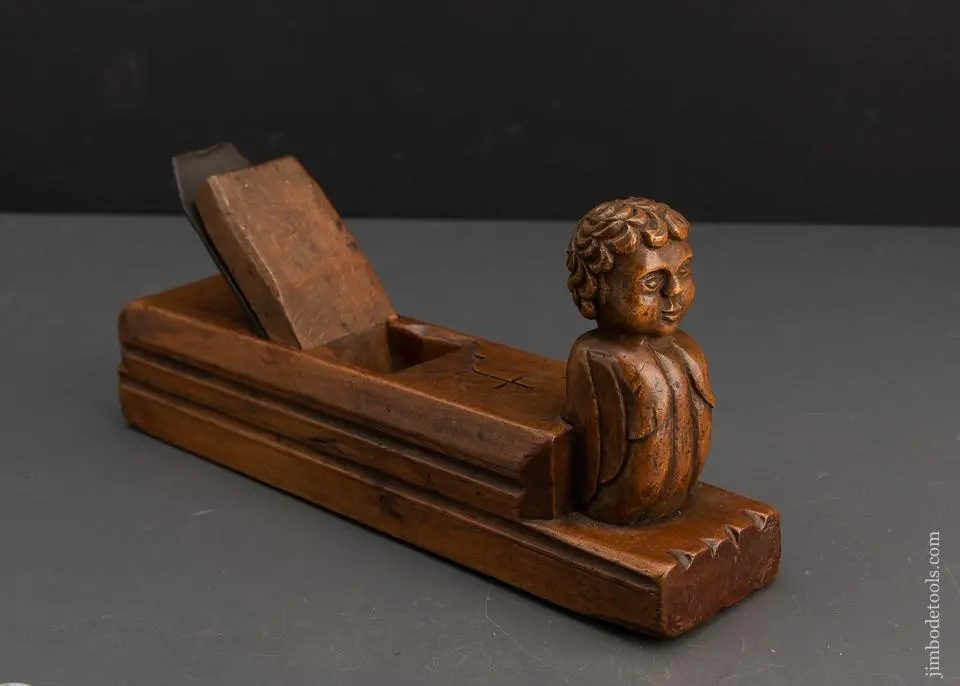 Amazing! Carved Rabot De Eglise (Plane Of The Church) - Excelsior 96152 1