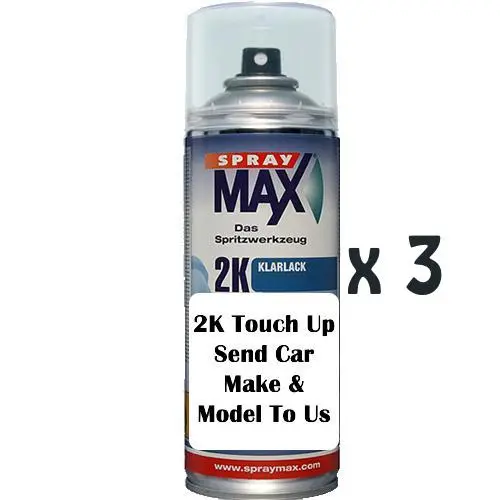 Ford 2K Touch Up Auto Spray Paint Can Code Solid Or Base Colour 403Ml X 3 1