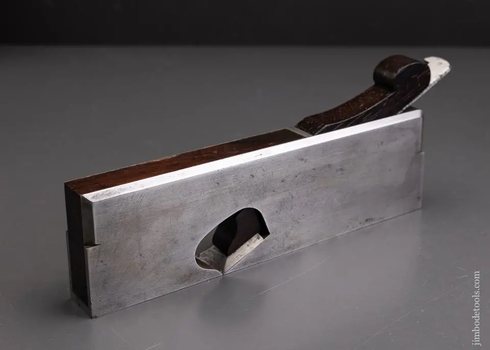 Near Mint Norris No. 8 Skew Rabbet Plane Dovetail With Rosewood Infill - Excelsior 95548 - As Of Dec 18 1