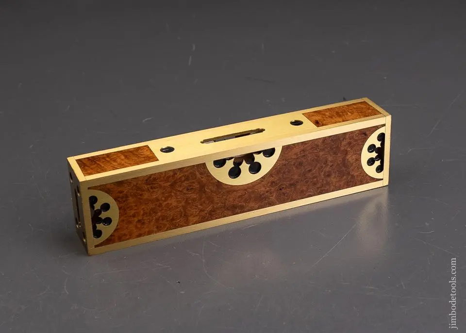 Stunning Amboyna Burl Stratton Level By Barry Weaver - Excelsior 95994 1