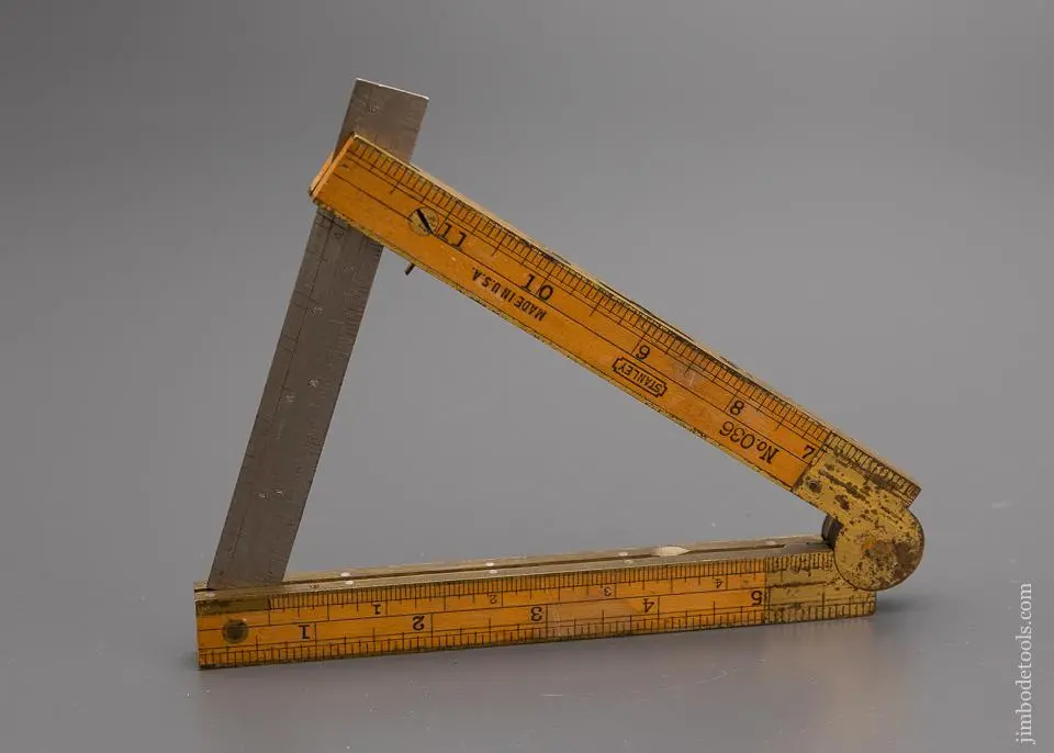 Remarkable Stanley No. 036 Combination Rule Level Bevel - Excelsior 96451 1