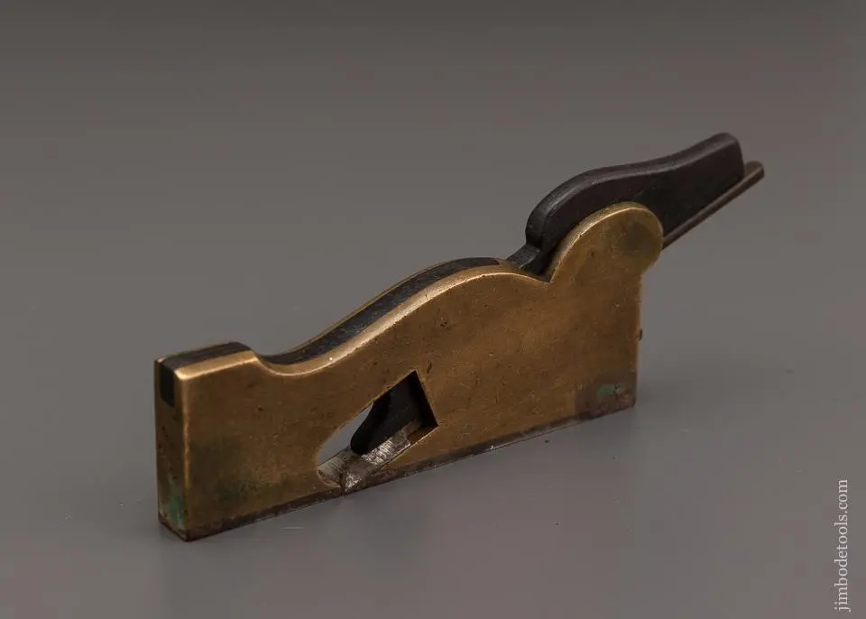G. Miller Maker Small Size Gunmetal Shoulder Plane - Excelsior 96462 1
