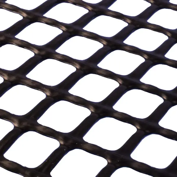 Plastic Netting, Square Mesh, Black, 1/2" Mesh 1