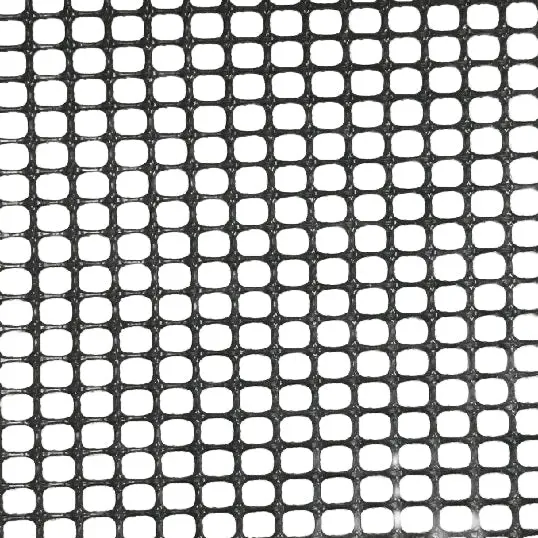 Plastic Netting, Square Mesh, Black, 1/8" Mesh 1