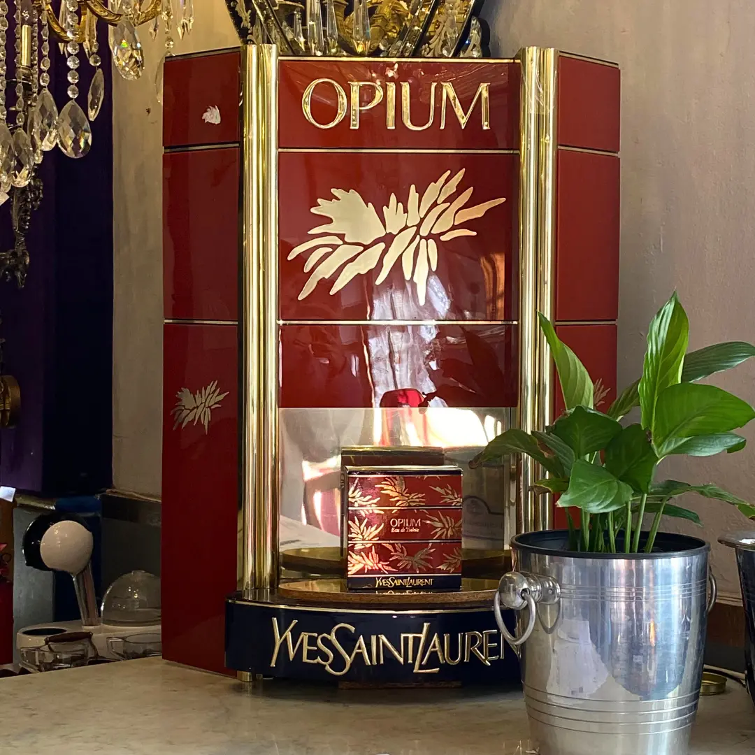 Vintage Yves Saint Laurent Perfume Stand 1