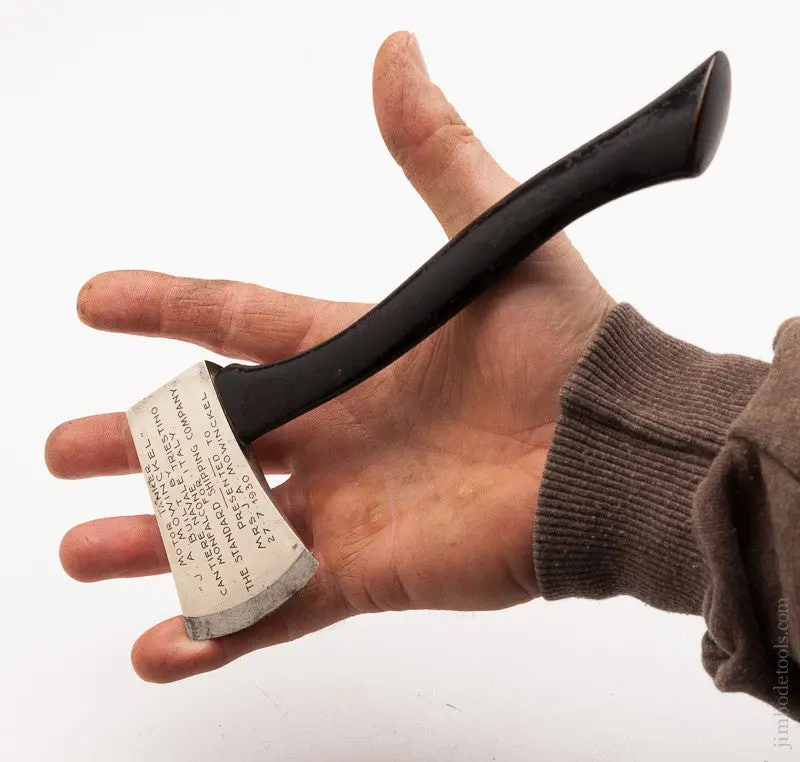 Miniature Ceremonial Axe From The Standard Shipping Company July 27, 1930 -- 57389 1