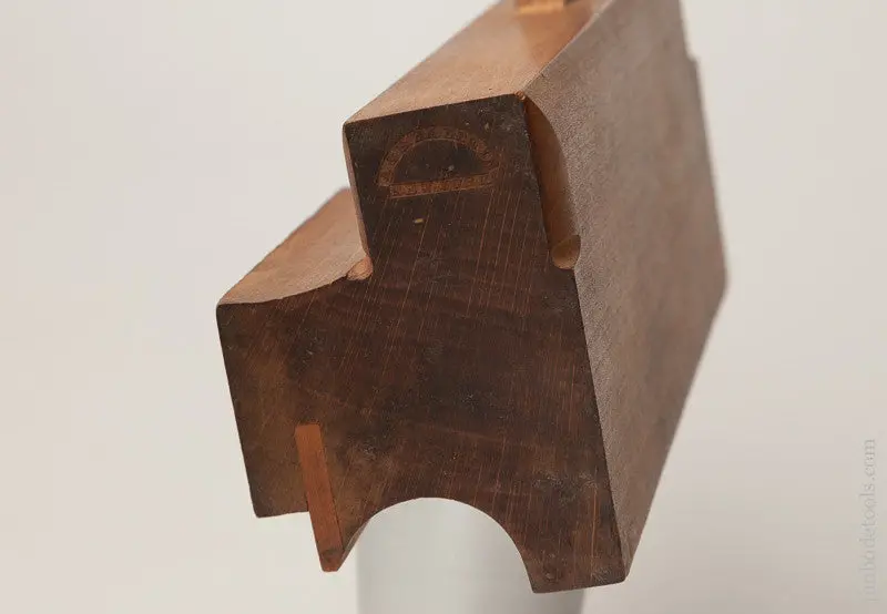 1 1/2 Inch Side Bead Molding Plane By A&E Baldwin New York Circa 1830-1841 Extra Fine --- 72367U 1