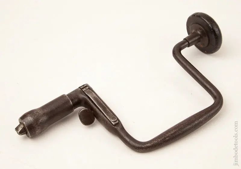 Rare! J.T. Lynam Patent No.113680. April 11, 1871  Ratchet Bit Brace 10 Inch - 73256 1