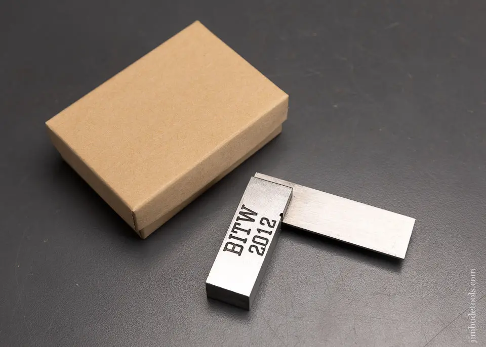 2012 Pntc Best In The West Favor Two Inch Steel Square In Original Box -- 74720R 1