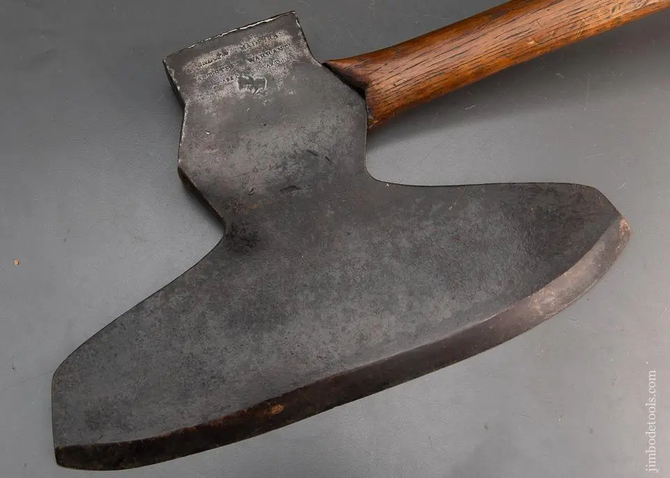 Fine! Dunlop & Madeira Largeoffset Single Bevel Broad Hewing Axe -- 93811 1