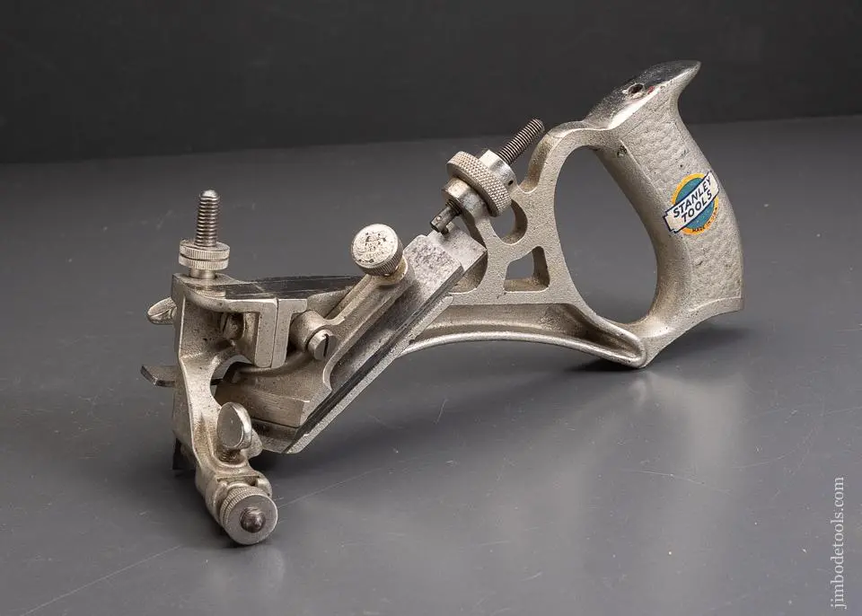 Stanley No. 196 Curve Rabbet Plane With Decal Near Mint! Sweetheart - 94191 - As Of Dec 11 1