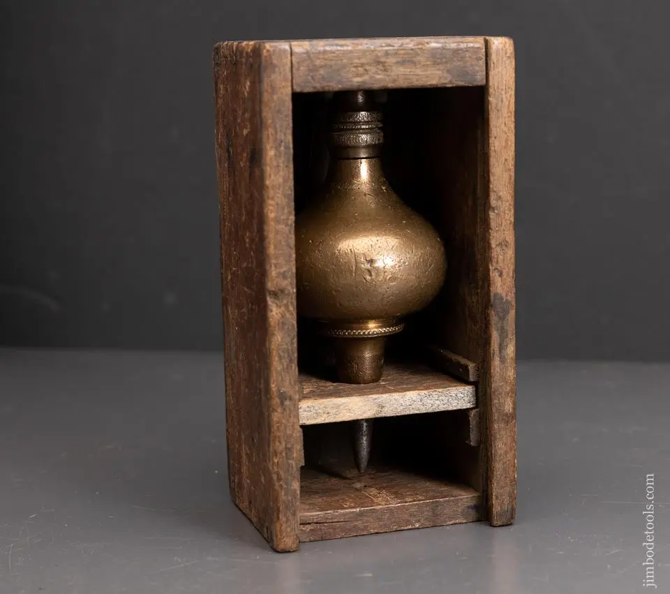 Brass Plumb Bob By Leistner In Its Original Box - 95646 1