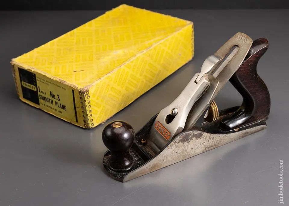 Stanley No. 3 Smooth Plane Original Box - 95724 1