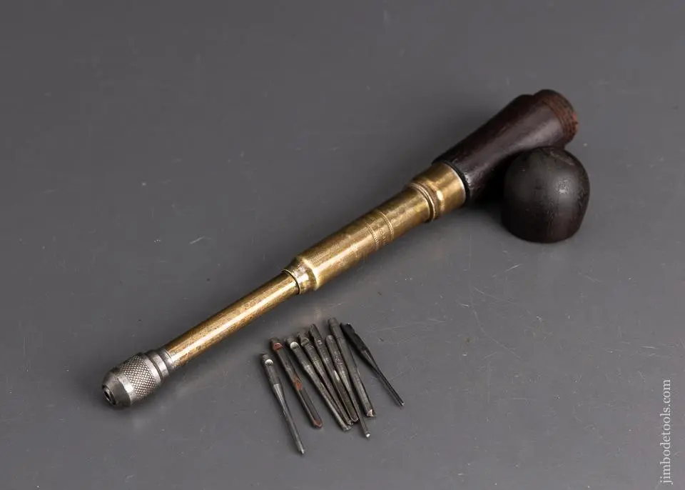 Millers Falls Rosewood Push Drill - 95887 1
