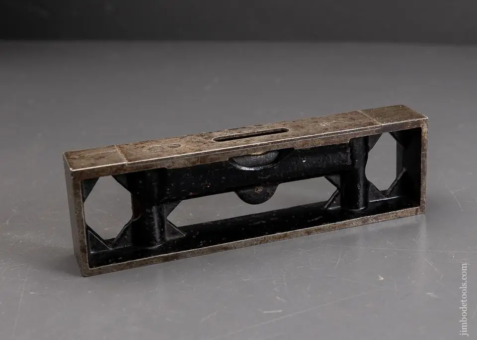 Fine Standard Tool Co. Ornate 6 Inch Iron Level - 95974 1
