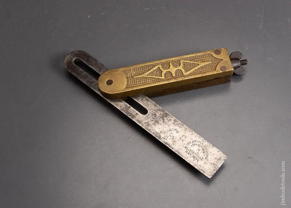Millers Patent 6 Inch Brass Bevel - 95983 1