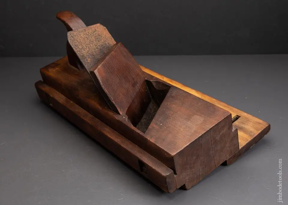Massive Panel Raising Plane By Four Star Maker Parker Hubbard & Co. Conway, Mass. - 96000 1