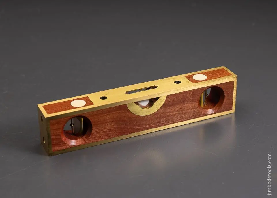 Gorgeous Brass Bound Stratton Level By Barry Weaver - 96001 1