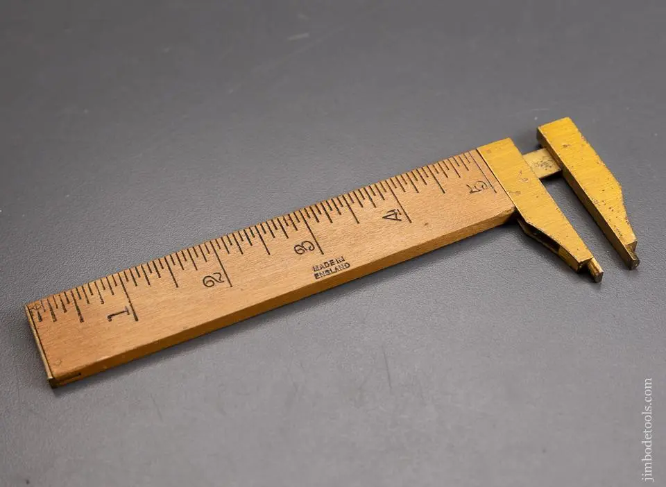 Mint Rabone No. 1485 Boxwood Caliper Rule 6 Inch - 96049 1