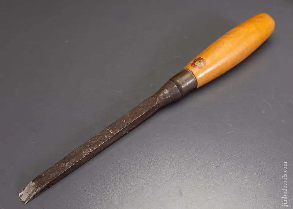 1/2 Inch Boxwood Handle Mortise Chisel Marples 14 Inches Long - 96132 1