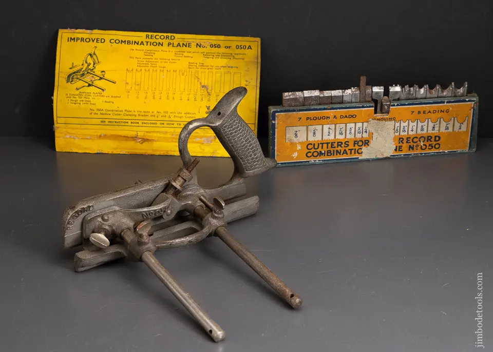 Record No. 050 Combination Plow Plane - 96030 1
