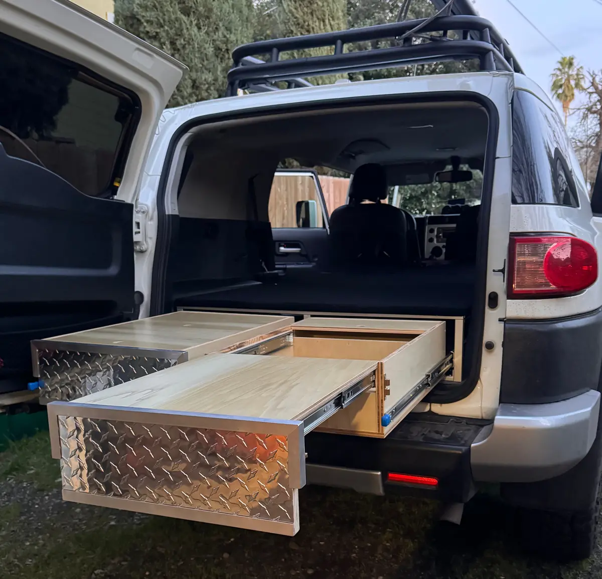 Toyota Fj Cruiser Sleeping Platform & Camper Kit 1