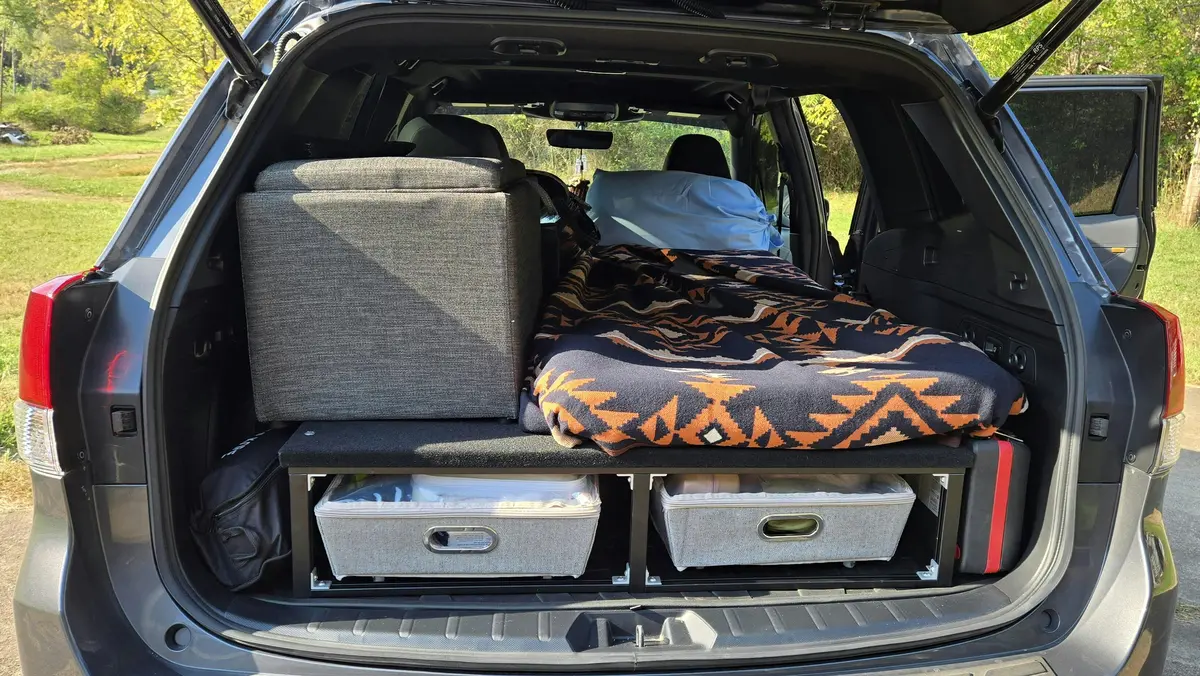 Aluminum Car Camper Bed Platform 2