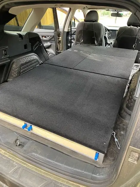 Low Profile Camper Bed Platform 6