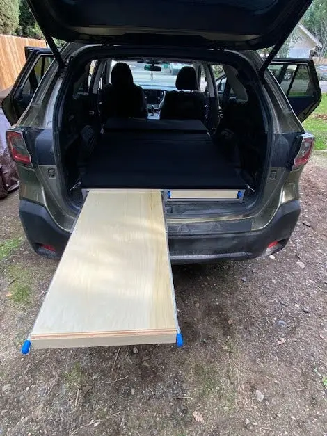 Low Profile Camper Bed Platform 7
