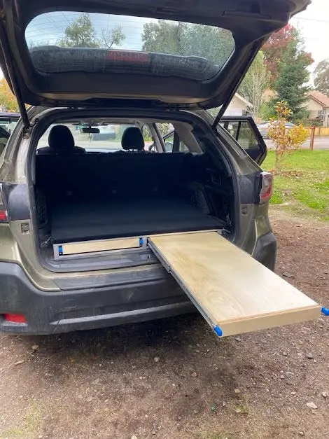 Low Profile Camper Bed Platform 5