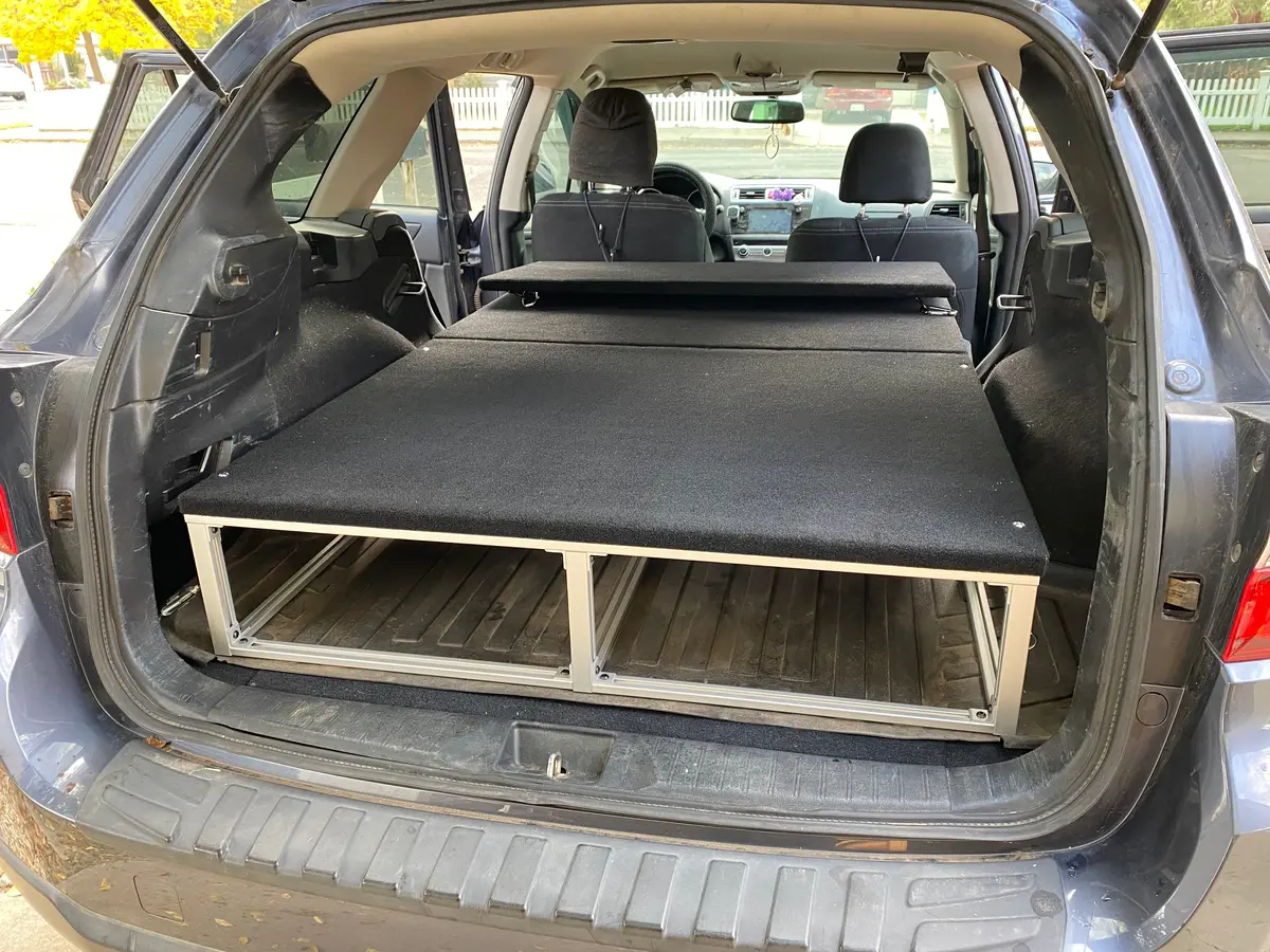 Aluminum Car Camper Bed Platform 3