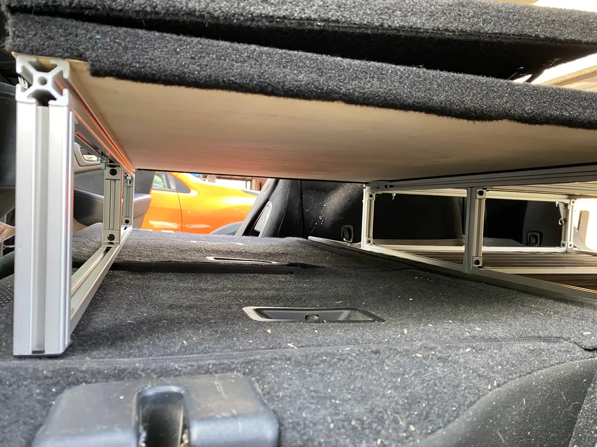 Aluminum Car Camper Bed Platform 5