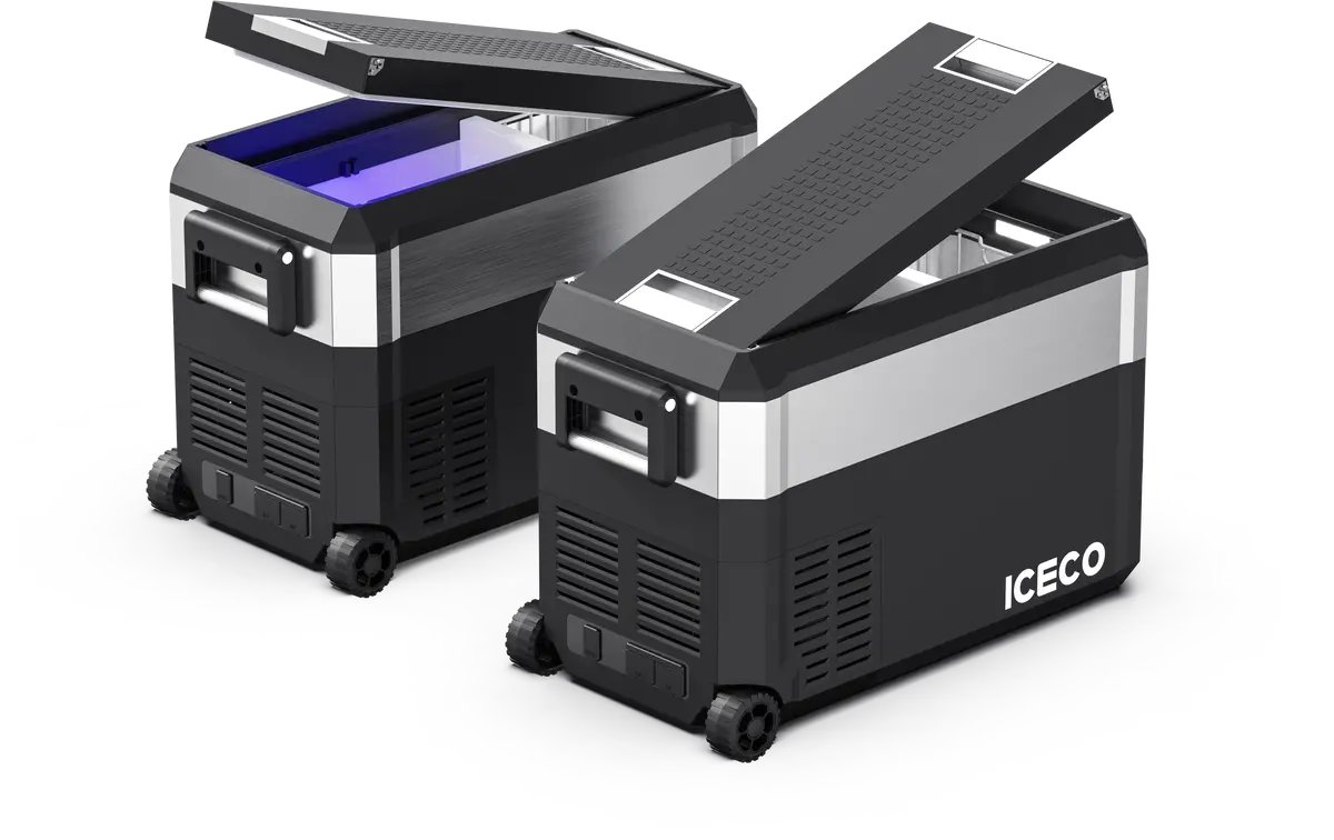 Jp40 Pro Dual Zone Wheeled Portable Freezer | Iceco | 40 Lt 1