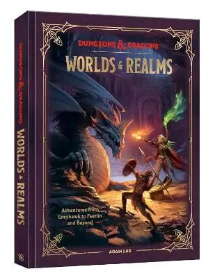 Adam Lee: Dungeons & Dragons Worlds & Realms [2024] Hardback 1