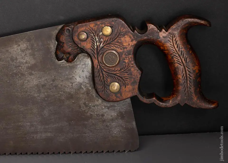 Excellent Woodrough & Mcparlin Panther Saw No. 12 - Excelsior 95971 - As Of Dec 14 1